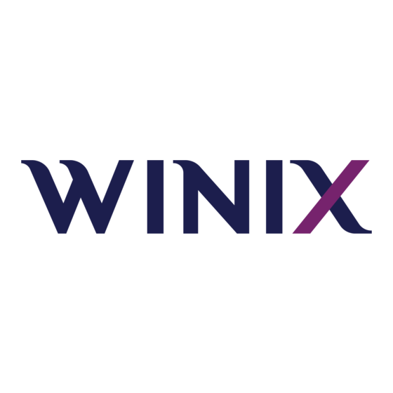 Winix 2020EU Handleiding