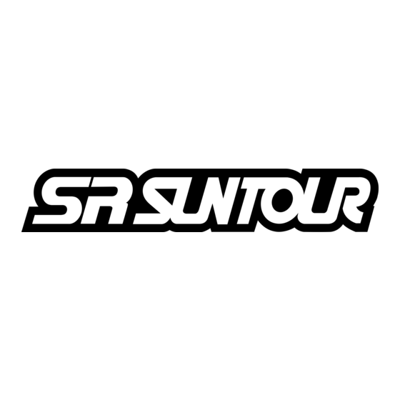 SR Suntour SRS/SY Gebruikershandleiding