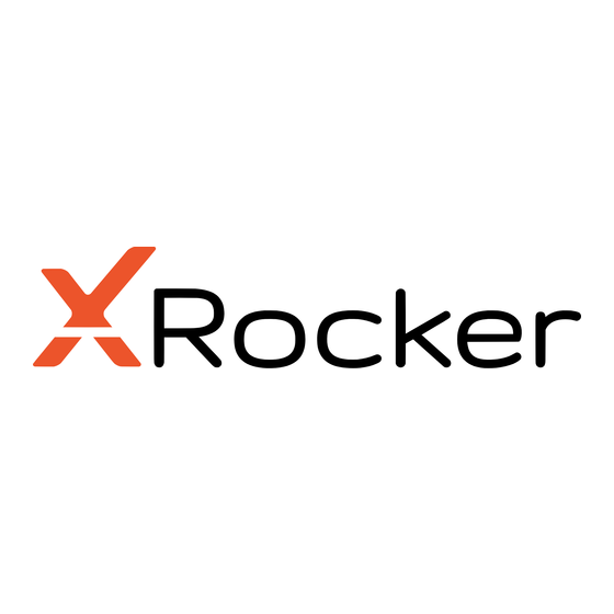 X Rocker Geist Handleiding