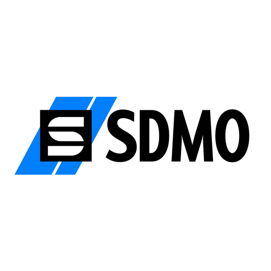 SDMO KERYS S 8000 Gebruiksaanwijzing