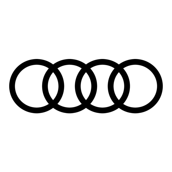 Audi 4M0019900 Gebruiksaanwijzing