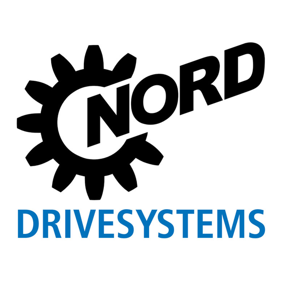 Nord Drivesystems NORDAC BASE SK 180E Handleiding