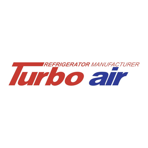 Turbo Air Mira Gebruiksaanwijzingen