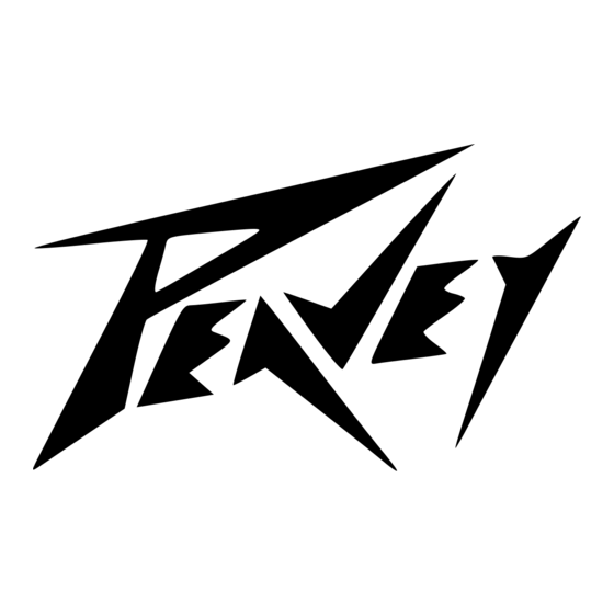 Peavey S-4 Bedieningshandleiding