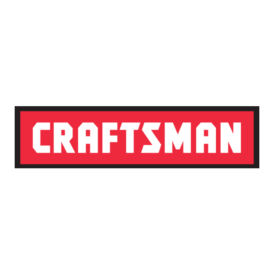 Craftsman 25414 Instructieboekje