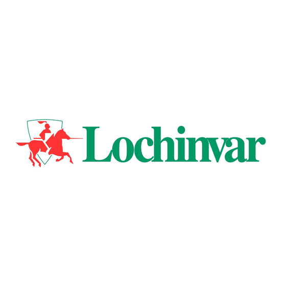 Lochinvar EWN40 Installatie- En Servicemanual