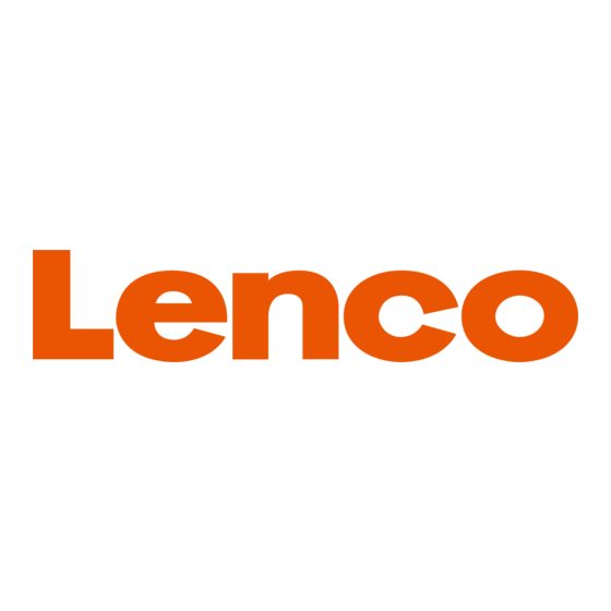 LENCO SCD-650 Handleiding