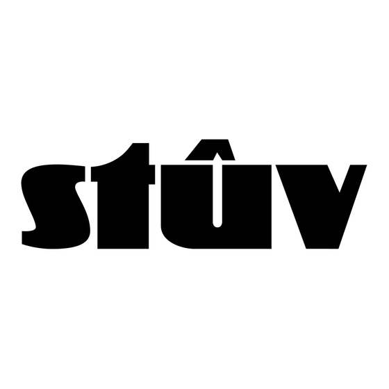 Stuv 30-up Gebruiksaanwijzing