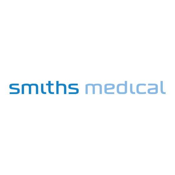 Smiths Medical CADD-Solis 2100 Gebruikershandleiding