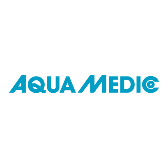 Aqua Medic T controller twin Gebruiksaanwijzing