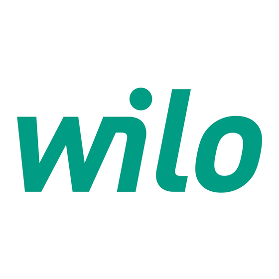 Wilo Economy CO-1 Series Inbouw- En Bedieningsvoorschriften