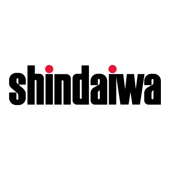 Shindaiwa 446s Gebruikshandleiding