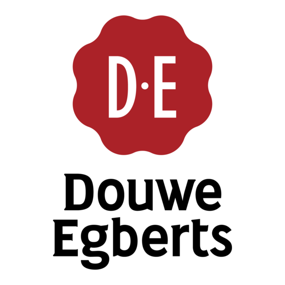 Douwe Egberts Cafitesse 400 Gebruiksaanwijzing