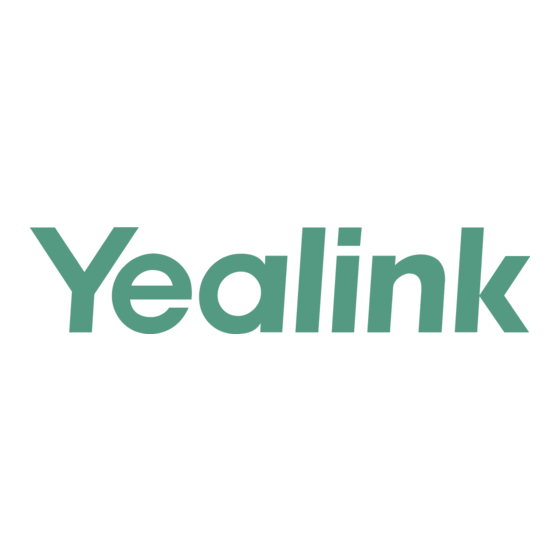 Yealink Enterprise SIP-T21P E2 Handleiding