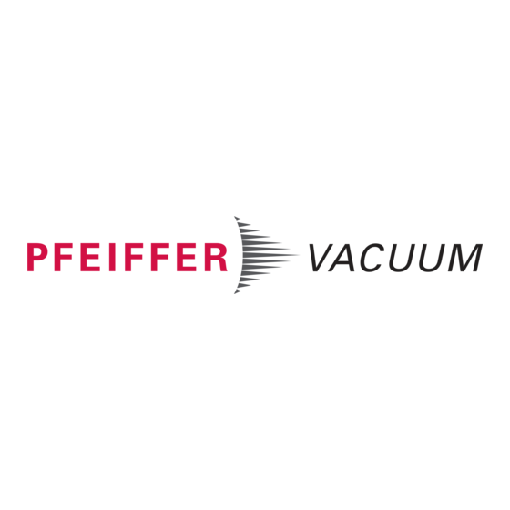 Pfeiffer Vacuum TC 400 EC Gebruiksaanwijzing