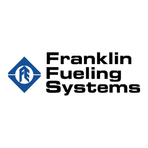 Franklin Fueling Systems UPP Gemini G3-125-110 Installatiehandleiding