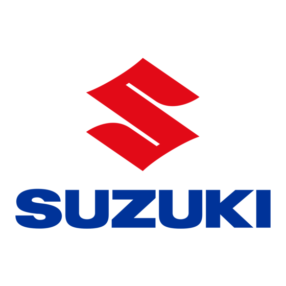 Suzuki INT-SUSX4F Gebruikershandleiding