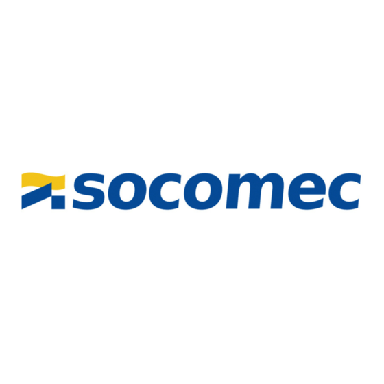 socomec COUNTIS E44 Gebruiksaanwijzing