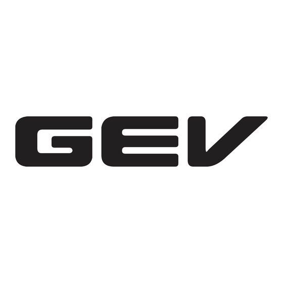 GEV 018501 Handleiding