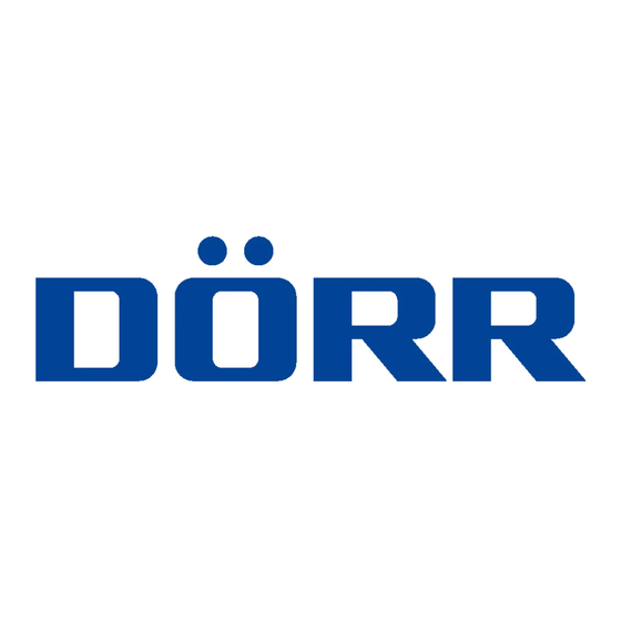 Dörr CL-1285 Gebruikershandleiding