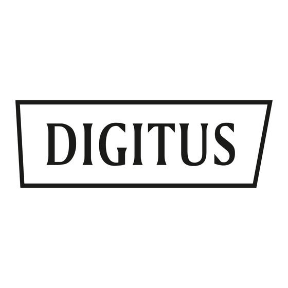 Digitus DA-70452 Installatiehandleiding