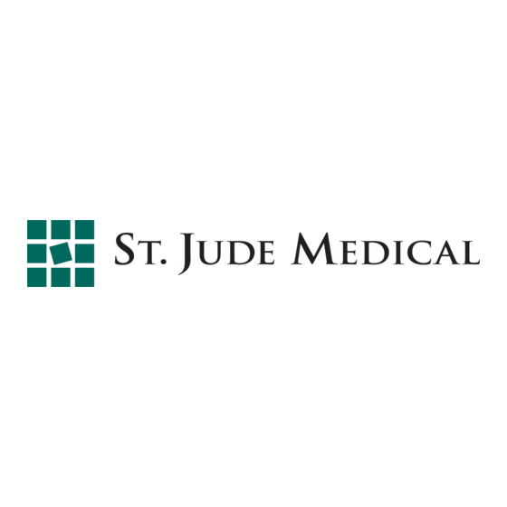 St. Jude Medical SJM Masters Series Gebruiksaanwijzing