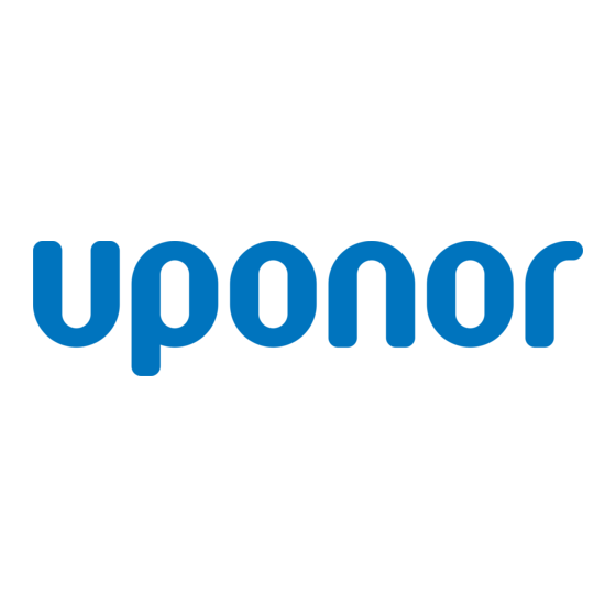 Uponor Smatrix Base Pulse Installatie- En Bedieningshandleiding