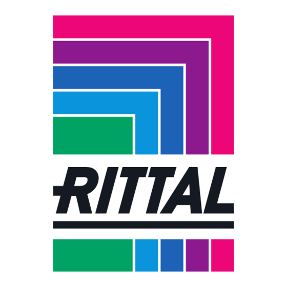 Rittal 3378 Series Montage- En Bedieningshandleiding