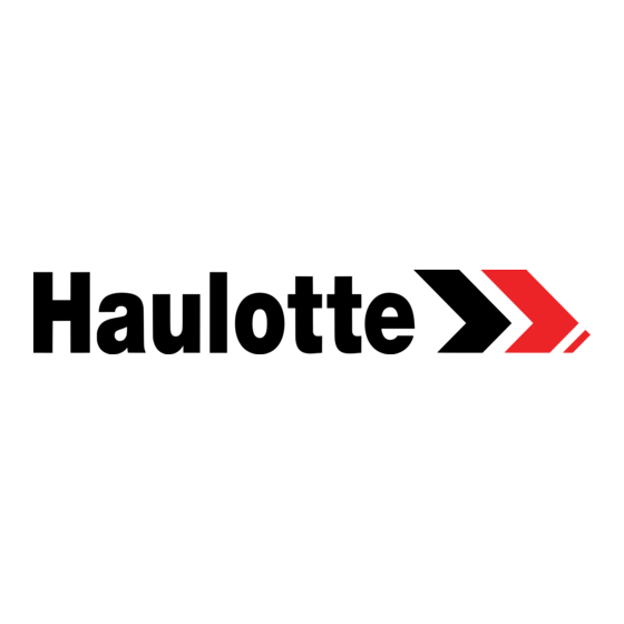 Haulotte Group C 8 Gebruikershandleiding