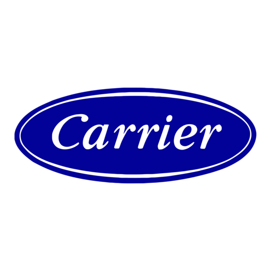 Carrier 42QTD007D8S Series Installatiehandleiding