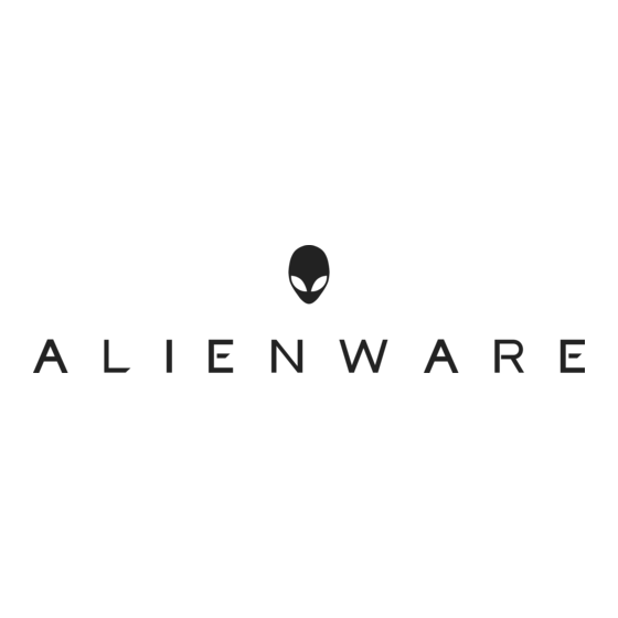 Alienware AW2521HFA Gebruikershandleiding