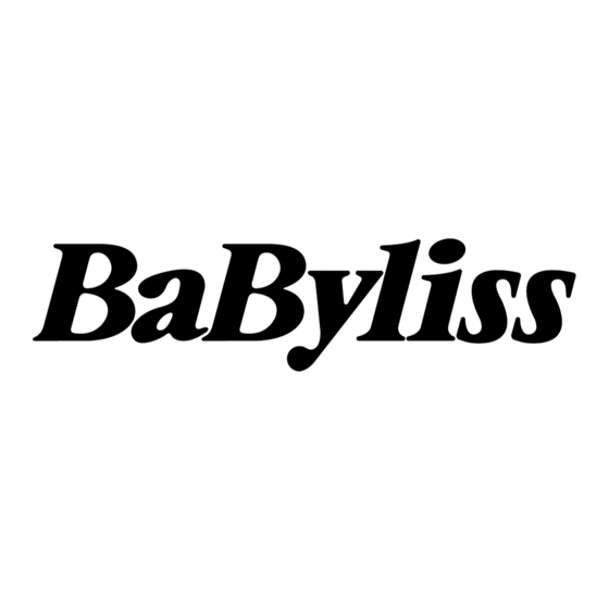 BaByliss Homelight Gebruiksaanwijzing