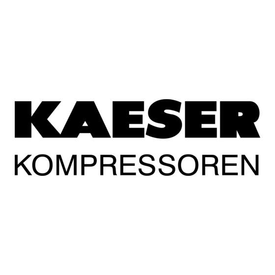 KAESER KOMPRESSOREN MOBILAIR M50E Gebruikshandleiding