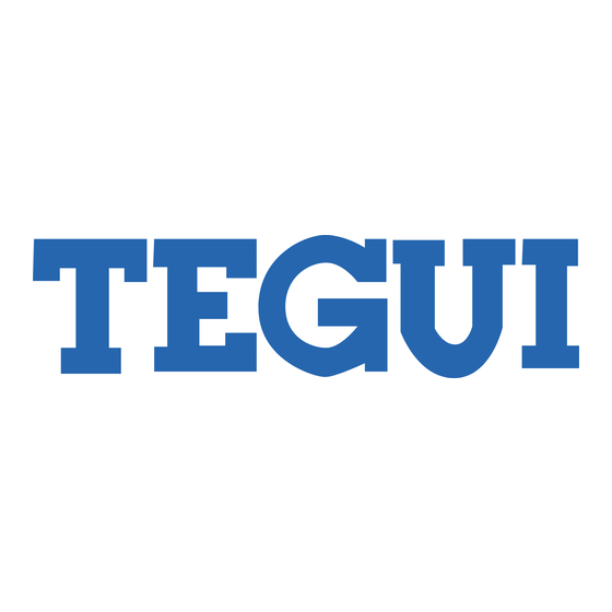 tegui 100 Series Handleiding