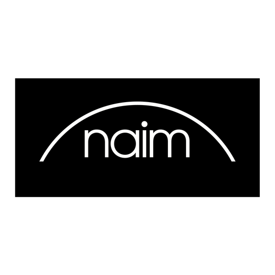 NAIM NAC-N 272 Gebruiksaanwijzing