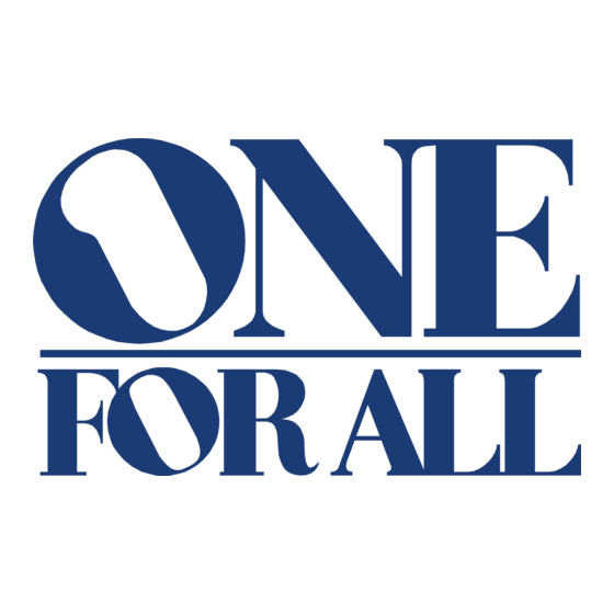 One for All SV9480 Snelle-Installatiegids