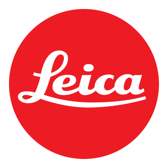 Leica CL Handleiding