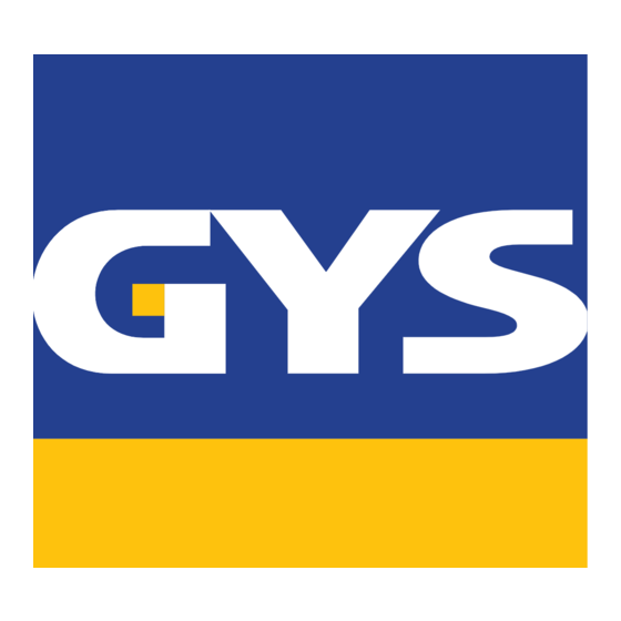 GYS GYSFLASH 51.12 CNT FV Gebruiksaanwijzing