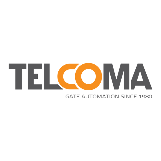 Telcoma Automations TANGO NOIRE Gebruikershandleiding