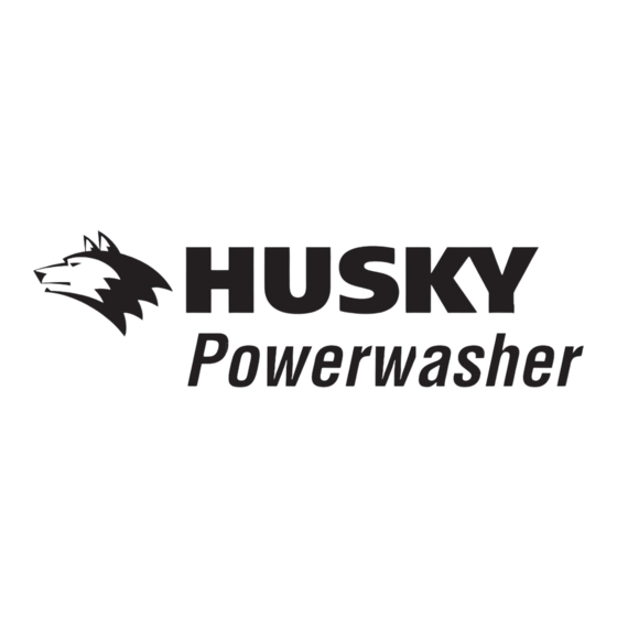 Husky TF100W Gebruiksaanwijzing