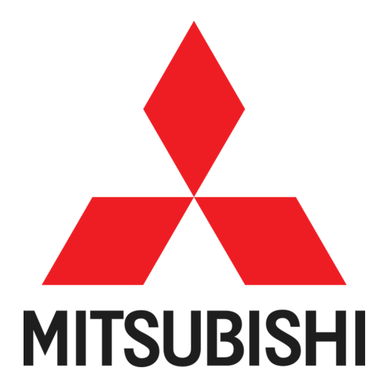 Mitsubishi F700 Handboek