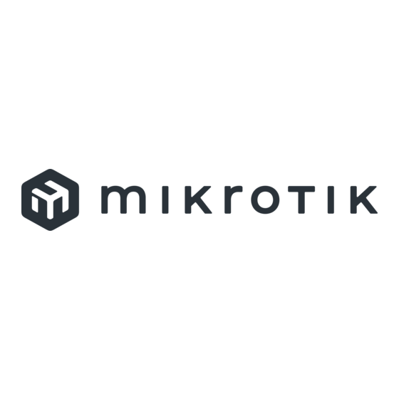 MikroTik RB911G-5HPnD Handleiding