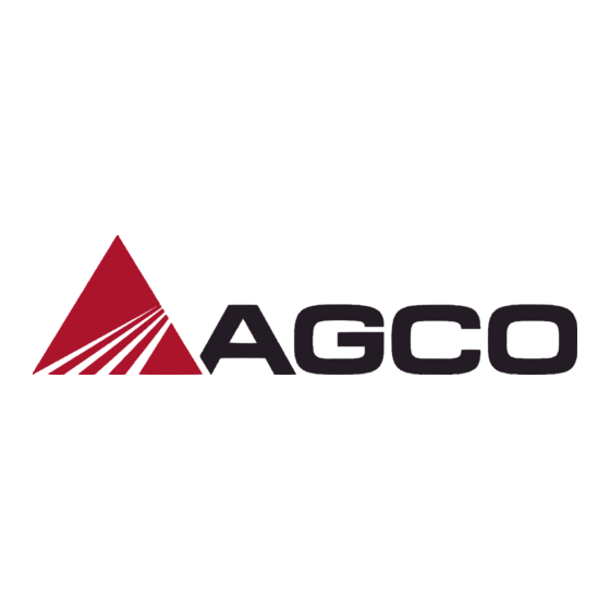 AGCO SP002V9810010 Bedieningshandleiding