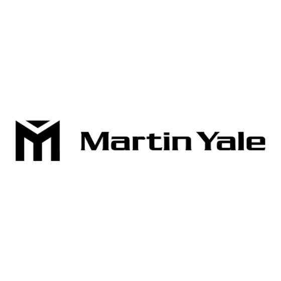 Martin Yale intimus 100SP2 Gebruiksaanwijzing