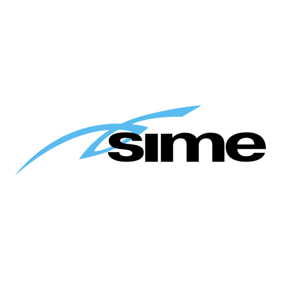 Sime ESTELLE B4 INOX ErP BE Installatie-, Gebruiks- En Onderhoudshandleiding