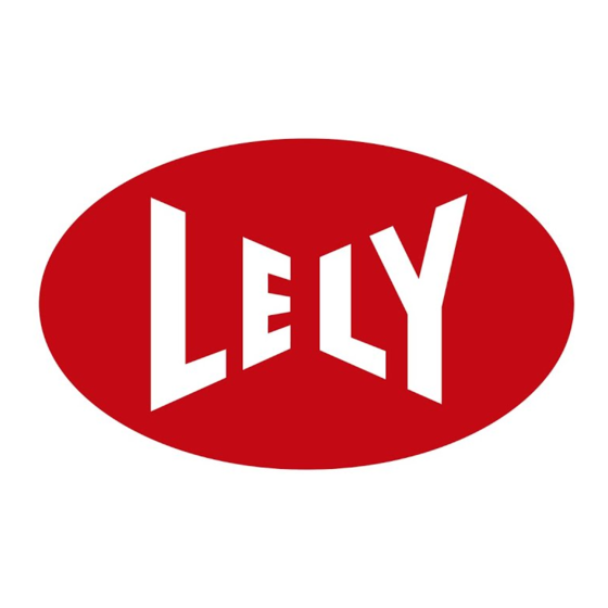 LELY COSMIX P Installatie- En Gebruikershandleiding