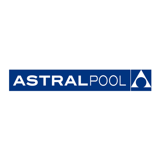 Astralpool PLUVIUM Gebruiksaanwijzing