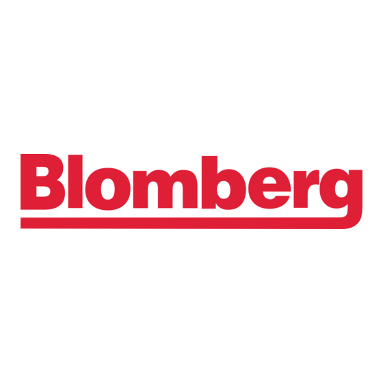 Blomberg OIM 25601 Gebruikershandleiding