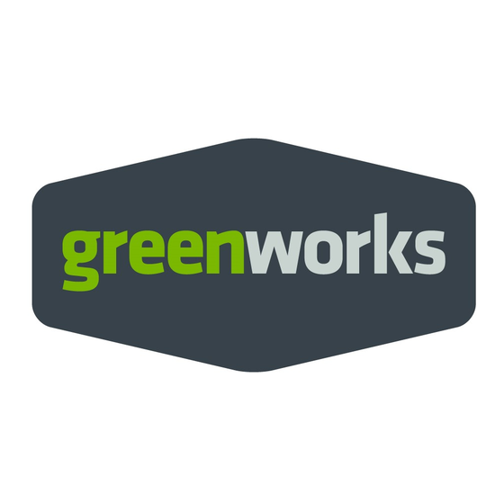 GreenWorks G40CS30 Gebruiksaanwijzing