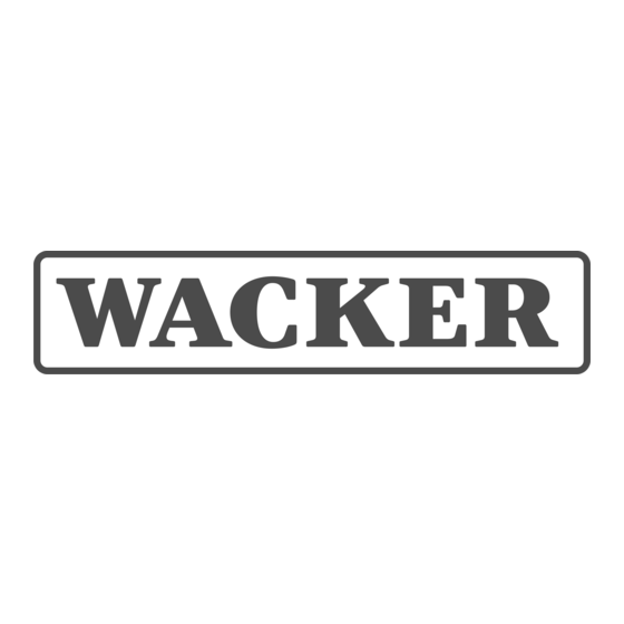 WACKER Group DPU 6055 Handleiding